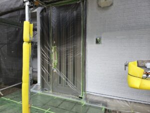 愛知県安城市N様邸　外壁下塗り施工後