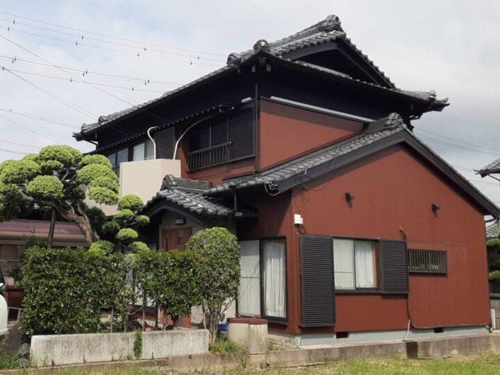 木材保護塗料使用🌳近似色塗装で美観アップです✨愛知県西尾市H様邸｜愛知県西尾市・安城市の塗り替え屋本舗　1043