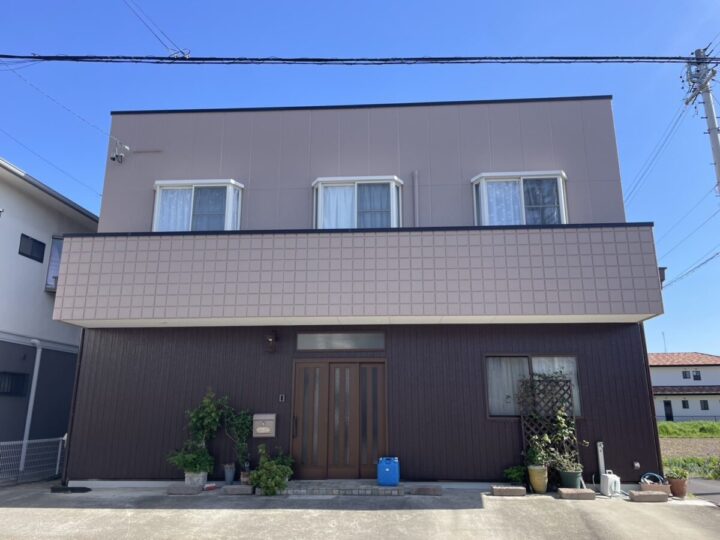施工前のイメージで綺麗に復元！屋上の防水工事もバッチリです✨　｜愛知県知立市　M様邸｜愛知県安城市、西尾市の塗り替え屋本舗　1099