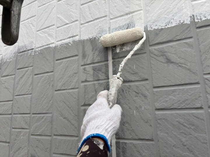 外壁塗装の下塗り