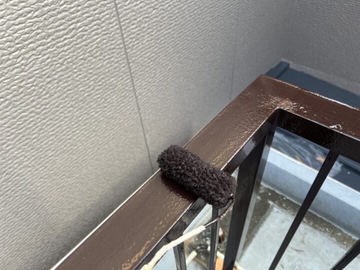 ベランダ手摺り④