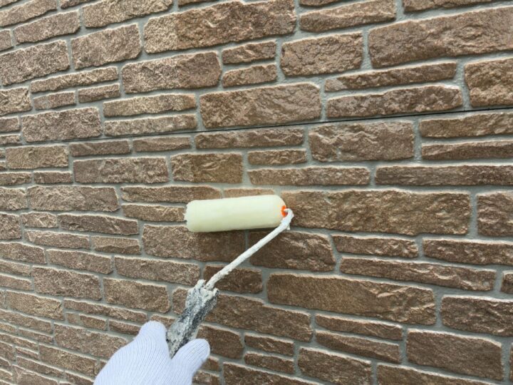 外壁塗装の下塗り