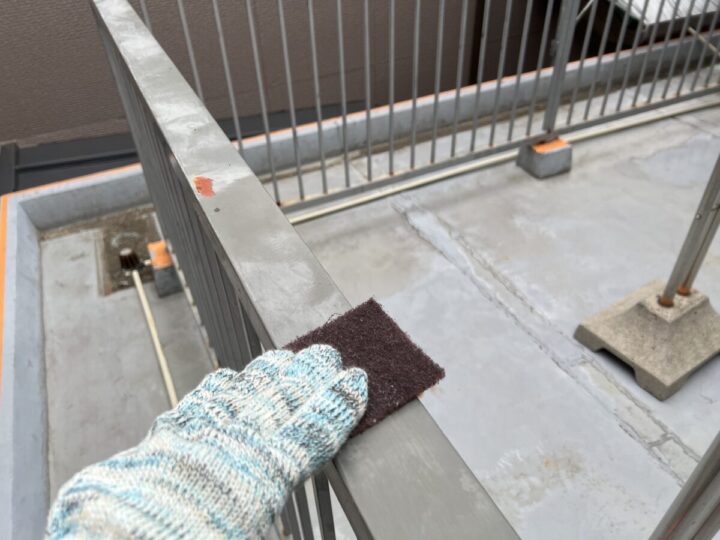 ベランダ手摺り①