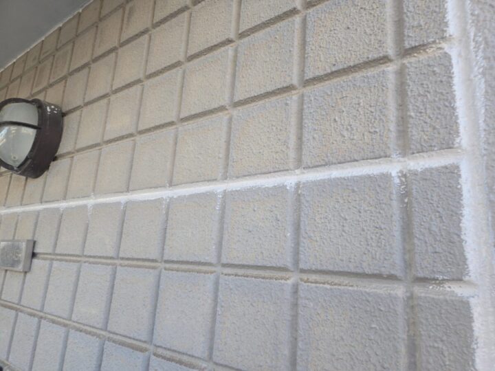 シーリング改修打ち増し完成