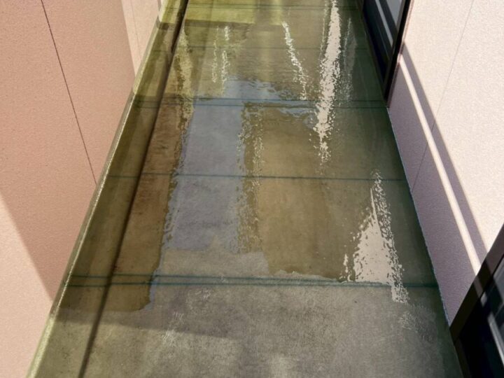 ベランダ防水工事②