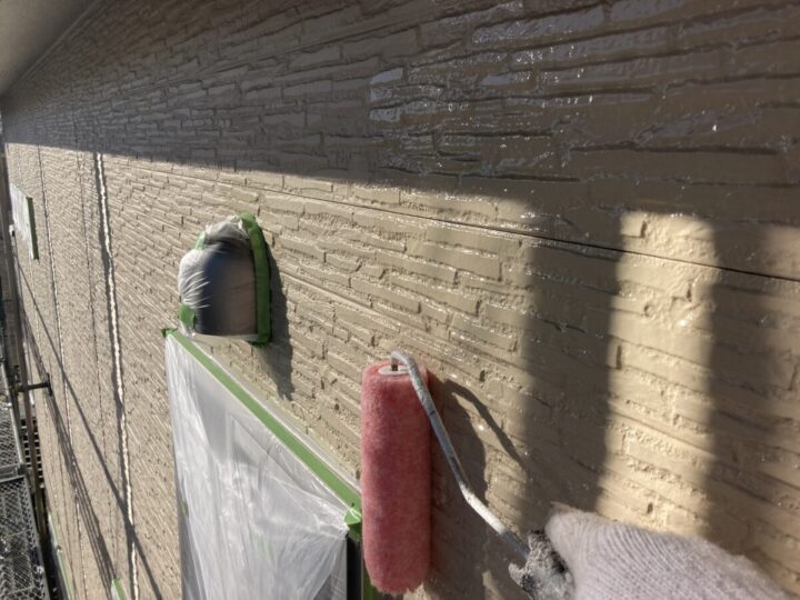 外壁塗装の下塗り