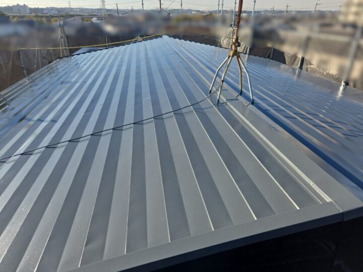 屋根塗装完成✨