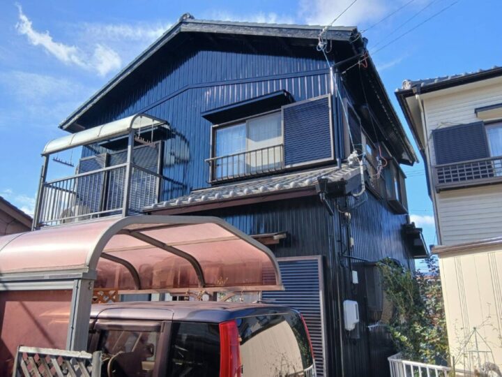 オールブラックでクールな仕上がりに✨愛知県碧南市 K様邸｜塗り替え屋本舗　1152