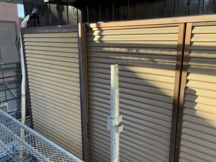 戸袋・雨戸 施工前