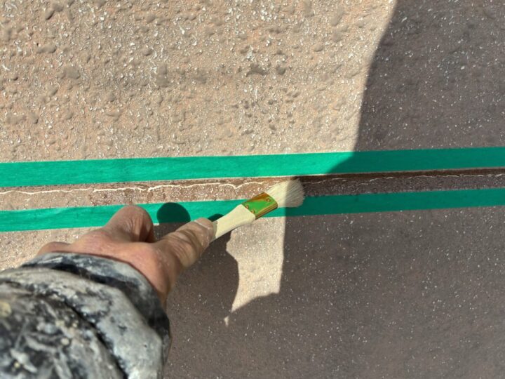 外壁目地等シーリング打ち増し①