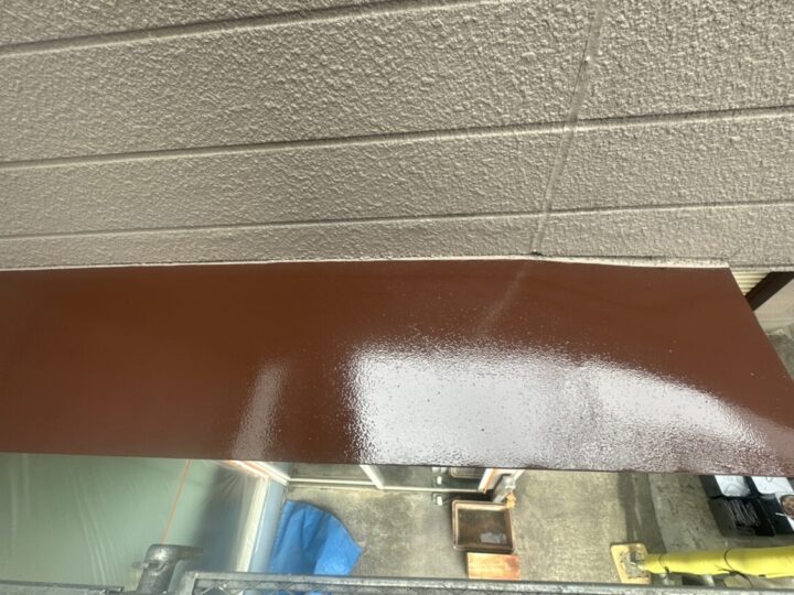 玄関小庇 完成✨