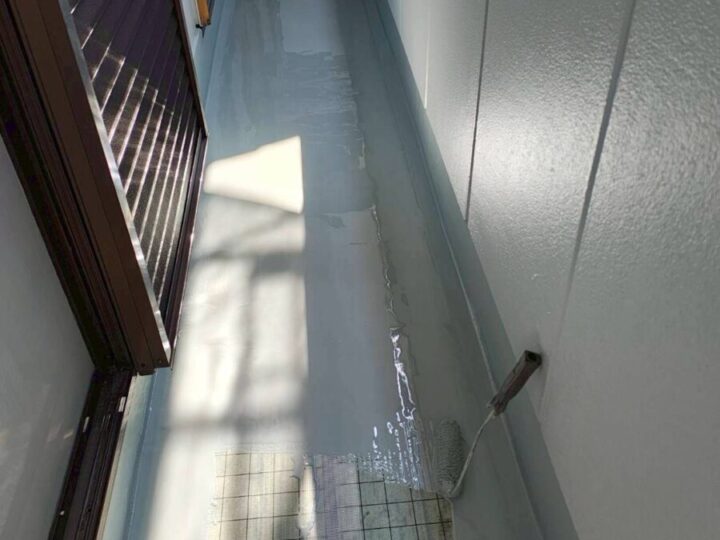 ベランダ防水③