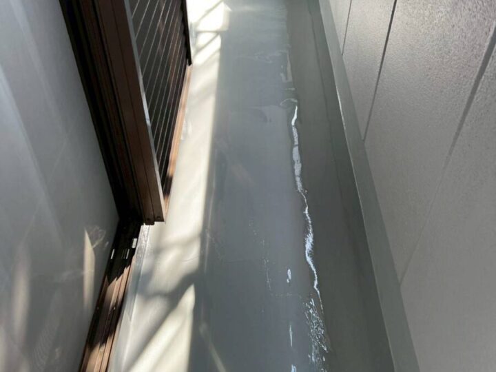 ベランダ防水④