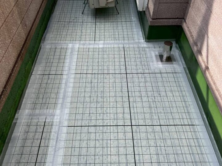 ベランダ防水工事③