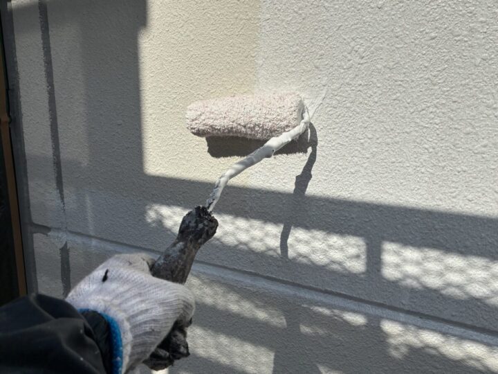 外壁下塗り②