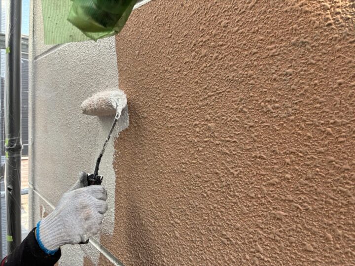 外壁下塗り①