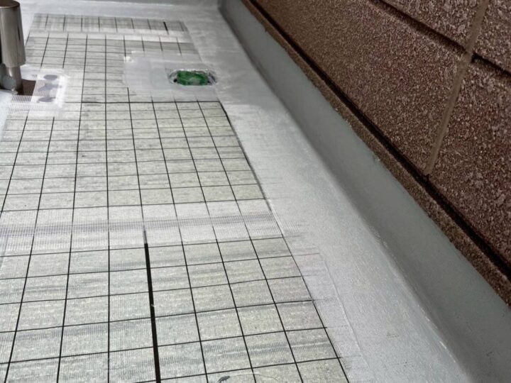 ベランダ防水工事④