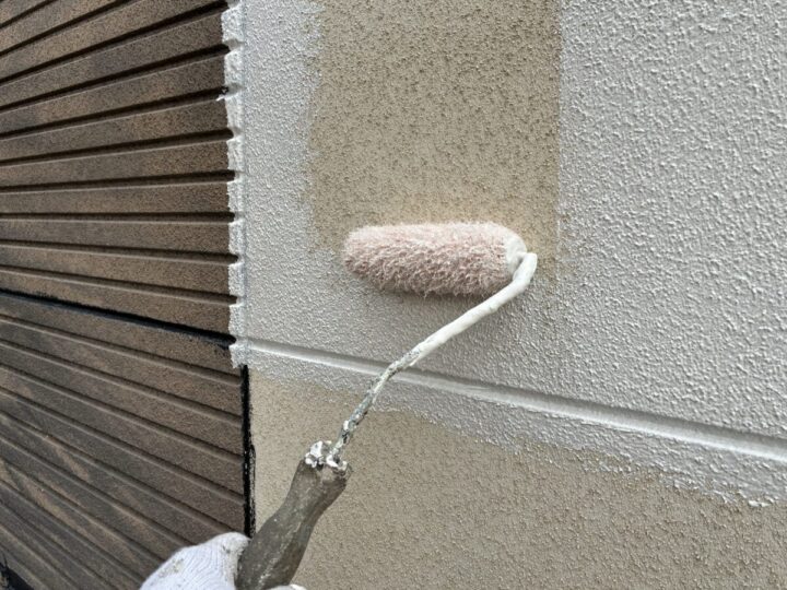 外壁下塗り①