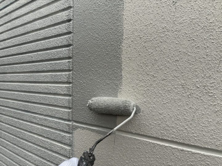 外壁中塗り①