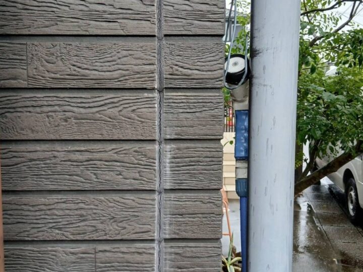 外壁目地シーリング施工前②
