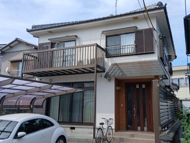 高耐久無機塗装！施工前のカラーで防水・美観UP✨　｜愛知県安城市　K様邸｜愛知県安城市、西尾市の塗り替え屋本舗　1197
