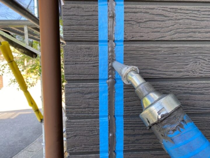 外壁目地シーリング打ち替え 作業③