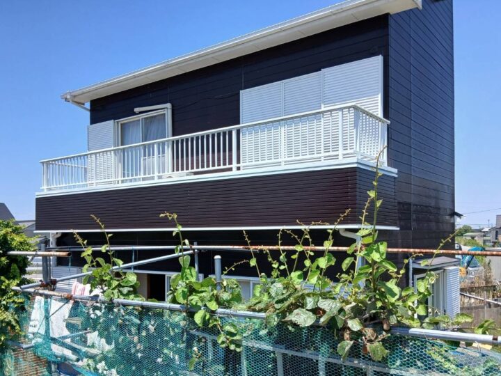 ベランダ外壁の張り替え塗装でキレイに一新✨愛知県西尾市 S様邸｜塗り替え屋本舗　1198